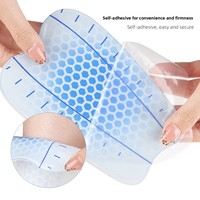 579GEL 36180143 Coussinet en gel auto-adhésif pour équipement de protection ski, doublure d'accessoire pour chaussures de ski, protège-tibias souple anti-abrasion et absorbant les chocs