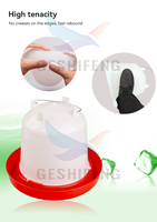Top Vente Mini Mangeoires Et Abreuvoirs De Volaille Eau De Poulet 1L Mangeoire D'eau Suspendue Dans Un Poulailler