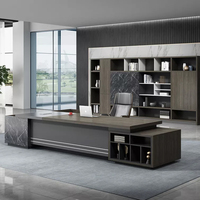 Bureau de direction moderne de luxe convertible et extensible Liyu de haute qualité, table en bois de taille standard
