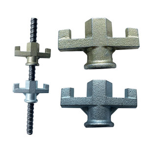 Prix d'usine <span class=keywords><strong>pour</strong></span> les étais de <span class=keywords><strong>coffrage</strong></span> mural en béton Q235, barre d'attache 45 #   Écrou à oreilles <span class=keywords><strong>pour</strong></span> biellette de direction en acier D16 D15/17 - Product Image 1