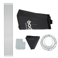 Godox 120cm Top Octogone Portable Pliable Softbox pour Studio Photo Vidéo Flash & LED Lighting Bowens Mount Box Inclus