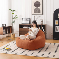 Canapé simple en tissu minimaliste, doux et compressé, avec ottoman, canapé-lit en mousse compressée en boîte – Vente en gros à prix abordable