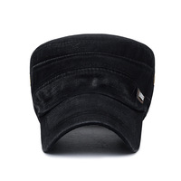 Nuevo Sombrero de Algodón Lavado para Hombre, Estilo Vintage, para Primavera y Otoño, con Protección Solar y Tela de Bambú, Efecto Desgastado