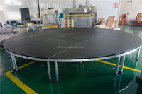 Plate-forme d'étape portative de certification de qualité de RK avec la jambe d'étape réglable de taille
