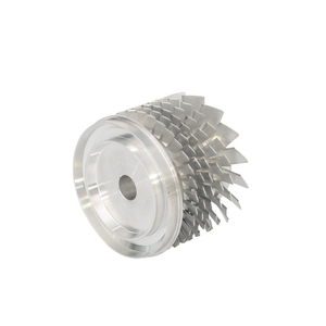 Componentes de Impulsor de Compresor de Alta Precisión Mecanizados por CNC, Piezas de Sistema Turbo con Fresado de Superficies Complejas - Product Image 1