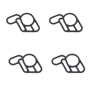 Kit de réparation de carburateur de moto, pour XJ600N XJ600S Diversion 1992 — 1994 <span class=keywords><strong>XJ</strong></span> <span class=keywords><strong>600</strong></span> XJ600 <span class=keywords><strong>N</strong></span> S, pièces de joint à aiguille flottante - Product Image 4