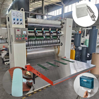 Máquina Plegadora Automática de Toallas de Mano Tipo Z de 3 Líneas y Alta Productividad, Controlada por PLC, para la Fabricación de Toallas Faciales Plegadas en N
