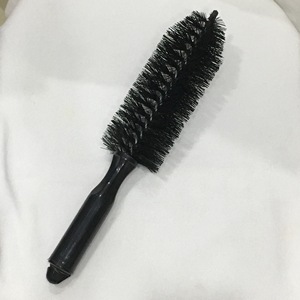 Car Tire <b>Brush</b> Black Handle 31cm Hair 19cm Hard Bristles <b>For</b> Wheel <b>Cleaning</b> - Product Image 1