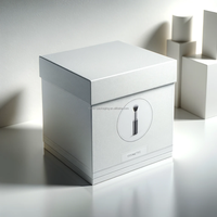 Ensembles de boxe deux pièces avec impression de logo personnalisé de qualité supérieure pour filles Boîte de papier cosmétique en carton laminé mat et gaufré