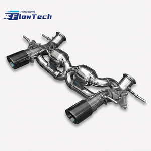 ระบบท่อไอเสียประสิทธิภาพสูงสำหรับมาเซราติ MC20 3.0T สแตนเลสสตีลแบบ Catback พร้อมท่อเก็บเสียงและวาล์ว - Product Image 1