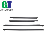 Joint d'étanchéité extérieur de vitre de porte noir pour 4Runner 1995-2002 68161-35010 68162-35010 68163-35010 68164-35010, garniture de moulure de fenêtre