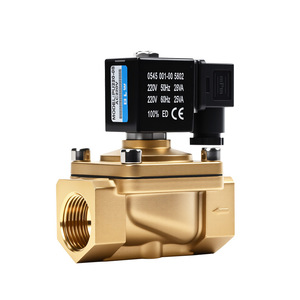 Vanne solénoïde PU220-08 1 entrée AC220V pour usage général en eau, température normale - Product Image 1