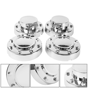 Wheel Cover Protective <b>Bolt</b>-On Silver For Dodge Ram 11-16 ABS Plastic Center <b>Cap</b> - Product Image 5