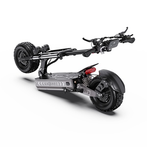 Stock EU/US/UK <span class=keywords><strong>T90</strong></span> 13 pouces, scooter électrique tout-terrain à double moteur sans balais, vitesse rapide, suspension intégrale, alliage d'aluminium, pour adultes, 60V - Product Image 3