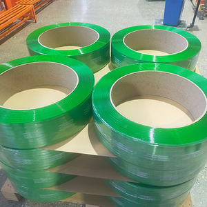 Nastro in <span class=keywords><strong>PET</strong></span> ad Alta Resistenza per Imballaggio Pesante, Fascia in Plastica Nera e Verde per Pallet - Product Image 2