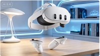 Casque VR Quest 3 (512 Go) 100 % AUTHENTIQUE et ensemble de sacoche de transport A+