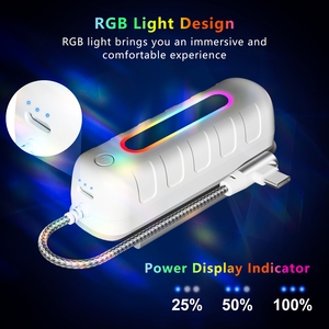 Meta עבור אביזרים למשחקים vr טעינה מהירה בנק כוח mah עם סוללת ליתיום קיבולת גדולה 5000mah - Product Image 2