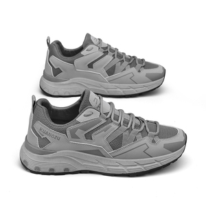 Chaussures de sport montagne personnalisées haut de gamme imperméables à tige en mesh, basses, à lacets, pour la marche, pour hommes et femmes, hiver et été, antidérapantes - Product Image 4