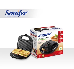 Sonfier SF-6068 vente en gros 2 tranches petit déjeuner automatique presse électrique grill pas cher chaud sandwich machine mini - Product Image 5