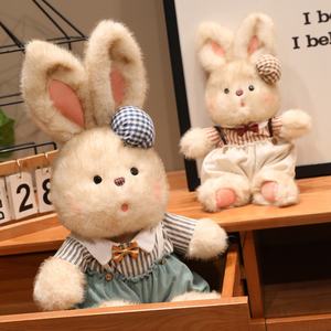 かわいいカップルバニーぬいぐるみ人形小さな白いウサギの仲間PP綿入りギフト彼女への誕生日プレゼント卸売 - Product Image 5