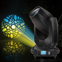 Projecteur de scène mobile 3-en-1 80W Spot/Wash/Beam CMY CTO avec mélange de couleurs DMX512 Blanc Effets d'éclairage professionnels pour l'industrie du divertissement