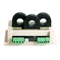 Compteur électrique multifonction triphasé haute tension 1-380V AC 1-200A 3000V isolé RS485 Modbus RTU