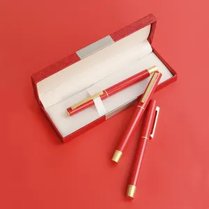 Hoge Kwaliteit Gegraveerde Pennen Klassieke Rollerball Pen Metalen Roller Pen Met Custom Oem Logo