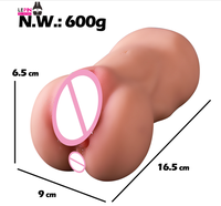Realistische Textur Männliche Taschenvagina Anale Künstliche Vagina Masturbationshilfe Erotische Produkte Sexspielzeug für Männer