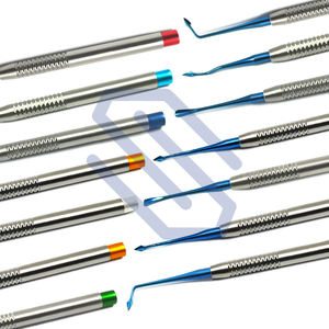 Juego de 7 piezas aprobado por la CE, Instrumentos dentales de acero inoxidable de potencia Manual, extracción de PDL, base periodontal de luxación quirúrgica - Product Image 2