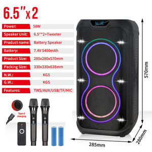 Altavoz de Karaoke Portátil JBR-6608 de 6 Pulgadas con Batería y Asa de Transporte, Canta en Cualquier Lugar - Product Image 4