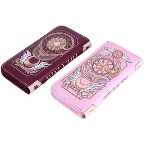 4 بطاقات أنيمي عالية الجودة كابتور ساكورا التارو كلو نمط طويل مع سحاب للفتيات كهدية - Product Image 2