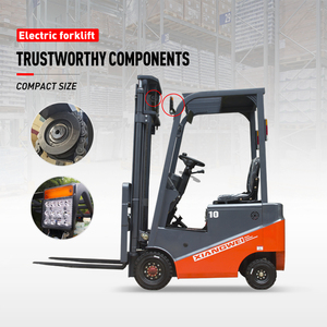 China Mini carretilla elevadora eléctrica Pequeño radio de giro Batería Carretilla elevadora 1,5 Ton 2ton 2,5 Ton 3ton Precio - Product Image 4