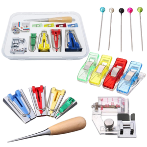 DIY <strong>Sewing</strong> Bias Tape Tools Fabric Bias Tape Maker Folder <strong>Kit</strong> - Product Image 5