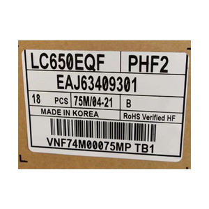 จอแสดงผล TFT-LCD LC650EQF-PHF2 3840*2160 <span class=keywords><strong>120Hz</strong></span> - Product Image 1