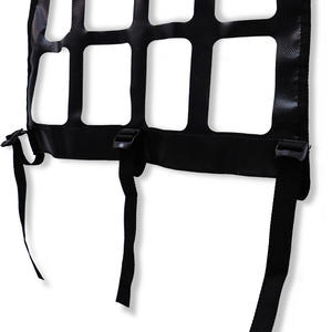 JDM, tamaño completo, 153cm x 46cm, Red de portón trasero de carga para camionetas, cama, ajuste Universal, accesorio Exterior negro resistente - Product Image 5