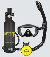 Bouteille d'oxygène de plongée X4000Plus, appareil respiratoire sous-marin pour équipement de plongée en apnée portable en eau profonde