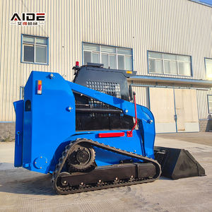 迅速な配送 小型スキッドステアローダー 中国設計 フロントエンドローダー クローラータイプ 販売中 - Product Image 2