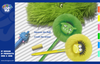 Pulpen Gel Monster Plush Strange Us 0.5mm Tinta Biru Desain Lucu Plastik untuk Pelajar dan Kantor |   Rekrut Agen Eksklusif Global
