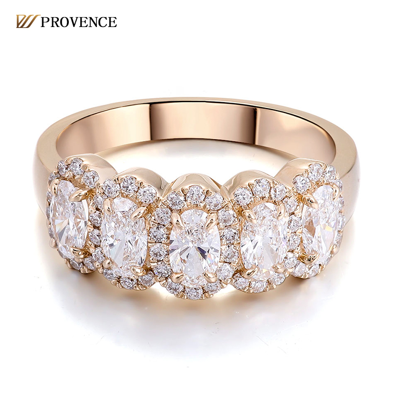 แหวนเพชรแล็บทองแท้ 18k