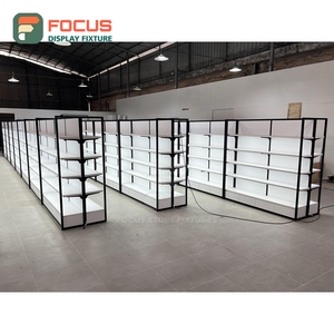 Étagère de présentation haut de gamme pour extensions de cheveux, présentoir autoportant, unité d'étagère de présentation pour magasin - Product Image 2