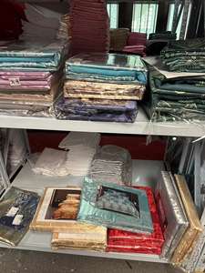 Set tempat tidur produsen 200*230cm, Set tempat tidur Satin halus mewah untuk rumah - Product Image 3