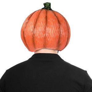 Maschera di Halloween in Lattice a Forma di Zucca, Maschera <span class=keywords><strong>Horror</strong></span> Integrale Bianca Stile Film <span class=keywords><strong>Horror</strong></span> - Product Image 6