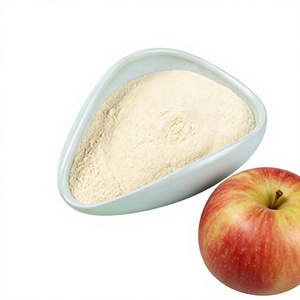 Poudre de pomme lyophilisée Halal avec <span class=keywords><strong>sucre</strong></span> ajouté, faible MOQ, emballage personnalisé, ingrédient pour smoothie, végétalien - Product Image 1