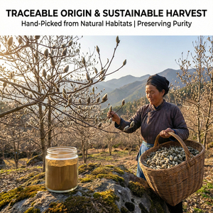 مستخلص برعم زهرة الماغنوليا الطبيعي عالي المحتوى من الماغنولين و1،8-سينول، مزيل احتقان الأنف صالح للأكل ومضاد للالتهابات للصحة العامة - Product Image 4