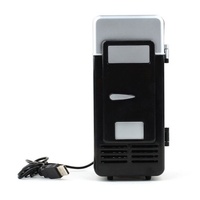 Mini-réfrigérateur compact pour voiture Source-factory Beauty & Cosmetics, alimenté par USB, avec contrôle par application et en matériau ABS