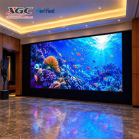 Layar LED Instalasi Tetap Dalam Ruangan XGC P1.538 Definisi Tinggi untuk Lobi, Ruang Rapat, Hotel
