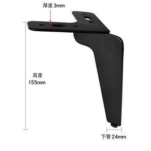Zhanggu Metal Furniture Legs L Shape Heavy Duty <b>Sofa</b> <b>Support</b> Industrial Style Iron Material - Product Image 5