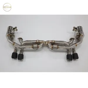 Ouchi High Performance Exhaust Catback For Porsche 911 991.1 Carrera/Carrera 4 /Tager 4 2012-2015 3.4L With Muffler Valves Pipes