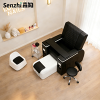 Fauteuil de Pédicure et Manucure Multifonctionnel Moderne pour Salon de Beauté, Chaise de Massage et Spa pour les Pieds à Vendre