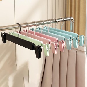 Perchas para faldas <span class=keywords><strong>K421</strong></span> que ahorran espacio con ganchos giratorios, perchas para ropa, abrigos, pantalones vaqueros, perchas de plástico para ropa y pantalones con clips - Product Image 2